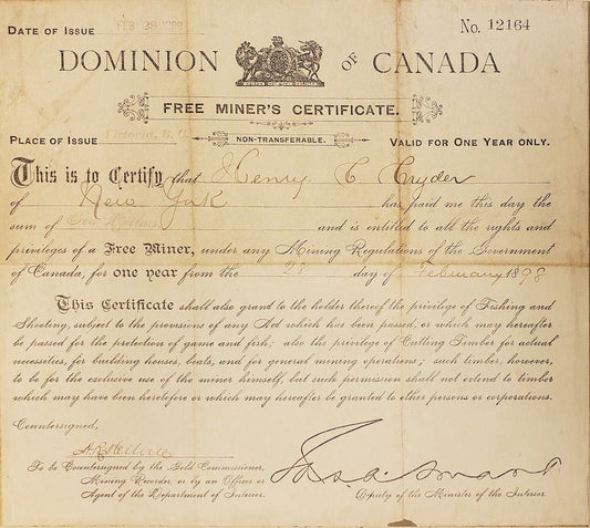 Stakes in the Frozen Ground: How People Really Got Their Claims in the Klondike