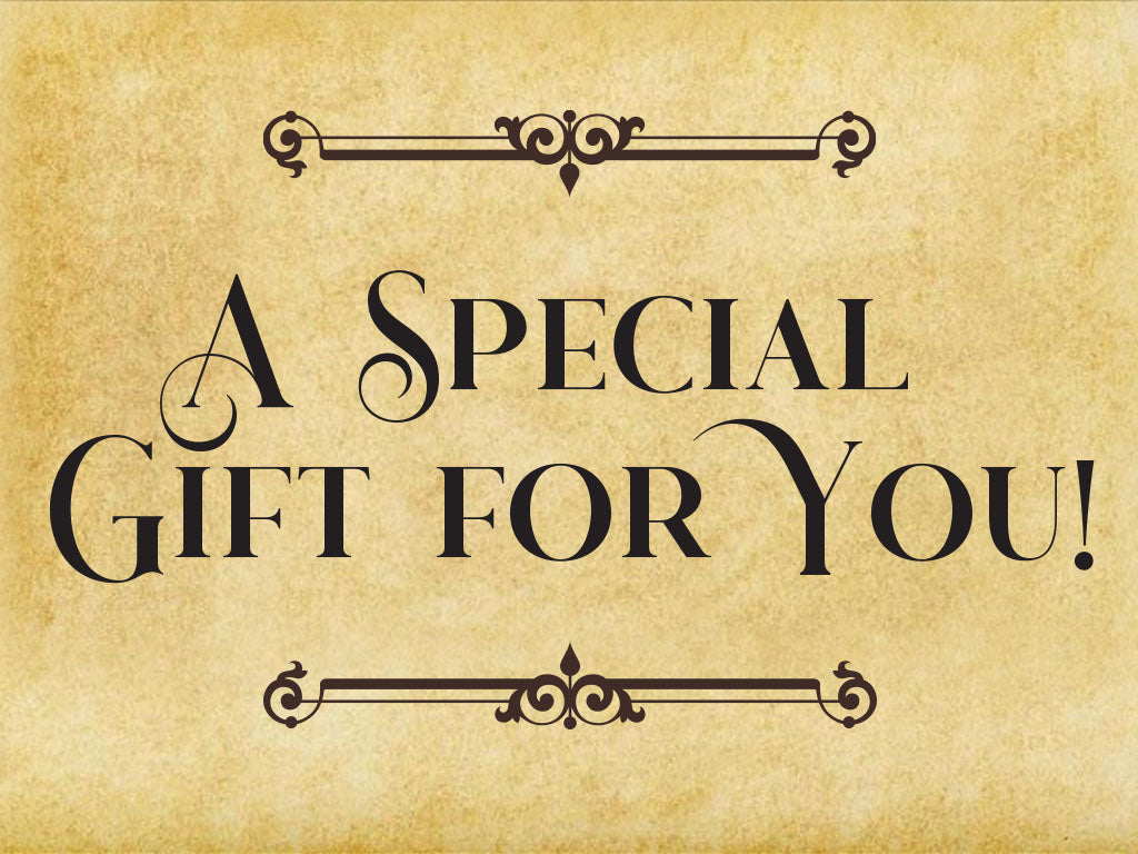 Gift Note | Tin Box Letters
