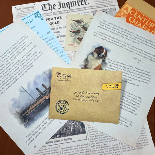 Gift For Readers – Tin Box Letters